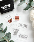 Doodle Card Deck - AUTUMN