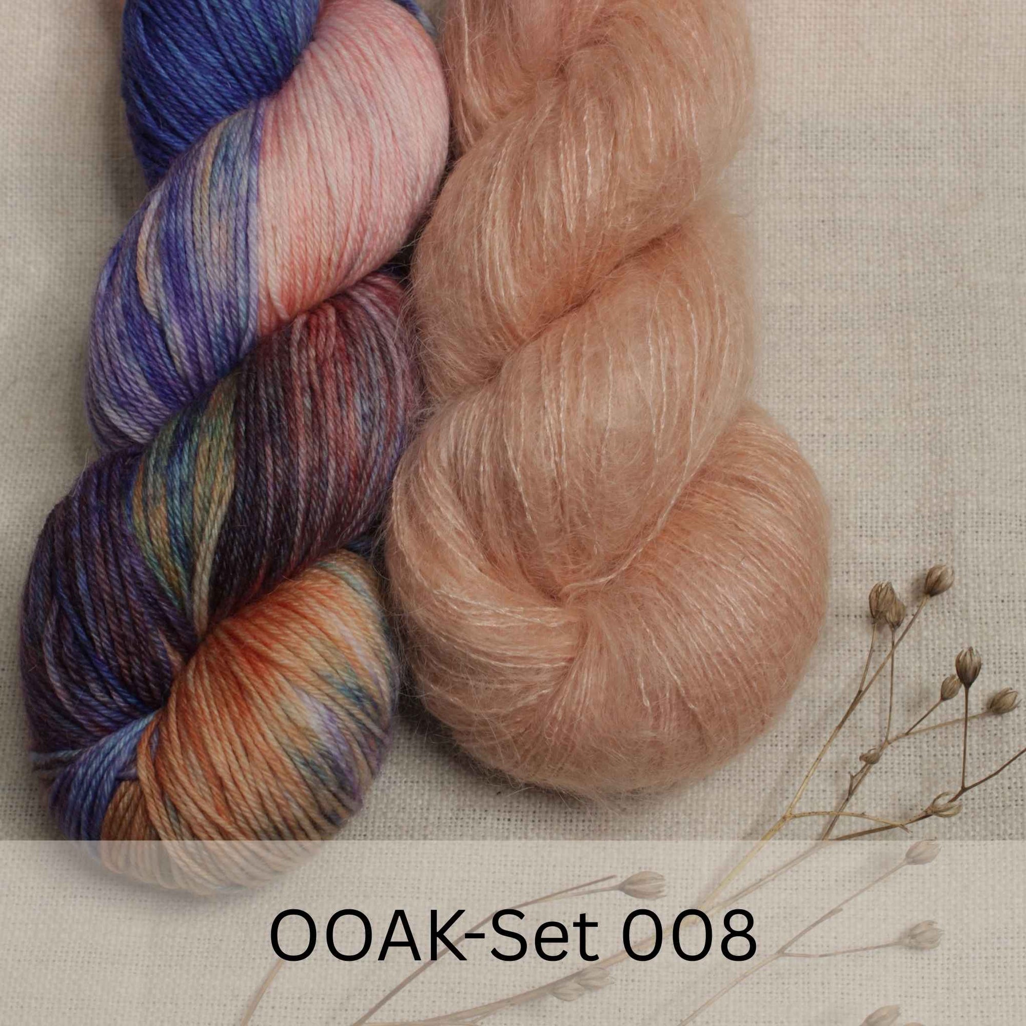 Fleur de Provence Foulard von Anja Müller OOAK-Sets