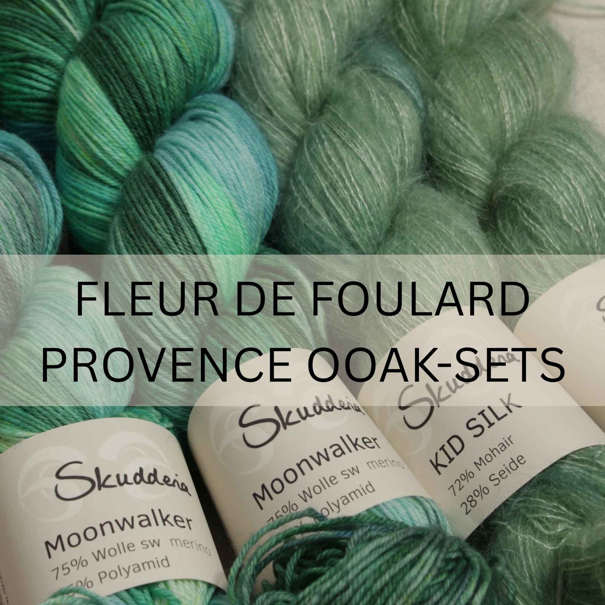 Fleur de Provence Foulard von Anja Müller OOAK-Sets