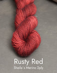 RUSTY RED Auftragsfärbung