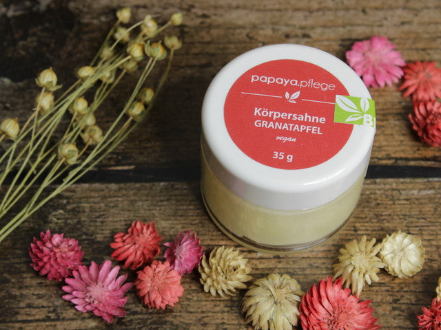 Körpersahne Granatapfel