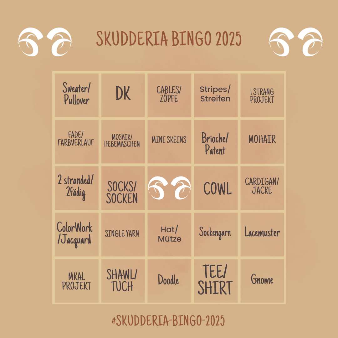 SKUDDERIA BINGO 2025
