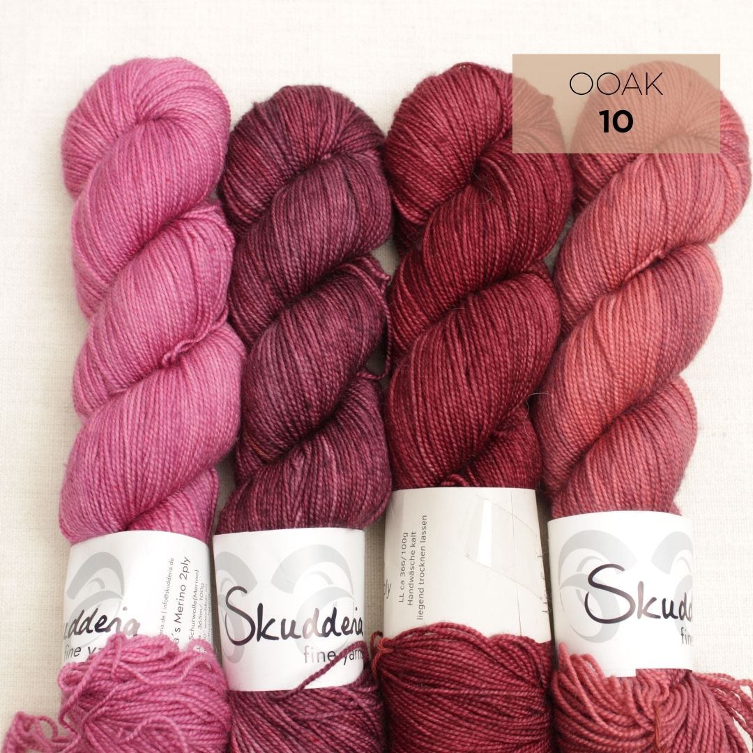 SHEILA´s MERINO 100 Garnsets OOAK