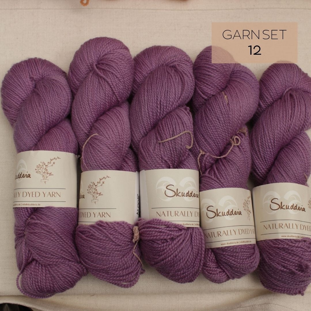 Semilla Sets mit Naturfarben gefärbt