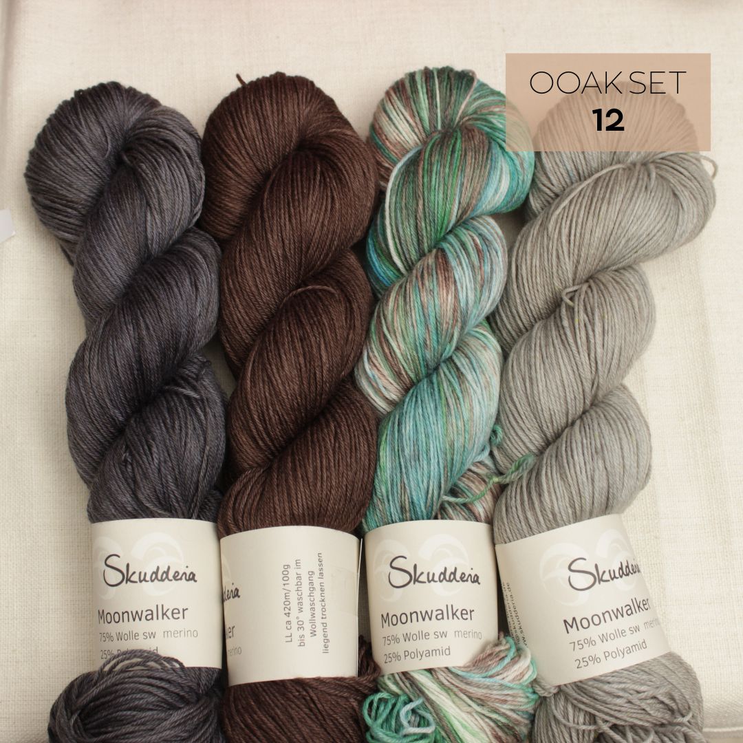 Moonwalker OOAK Garnsets 4er