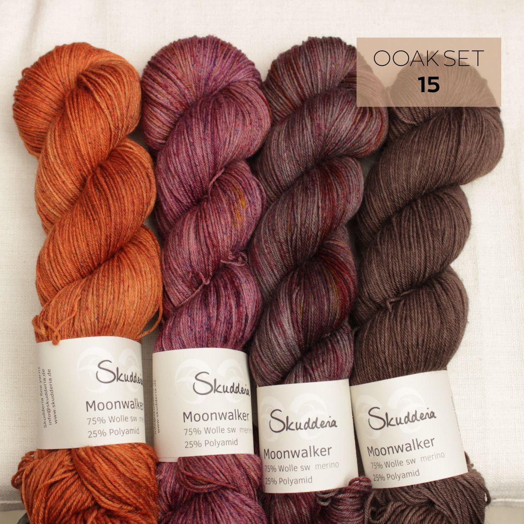 Moonwalker OOAK Garnsets 4er