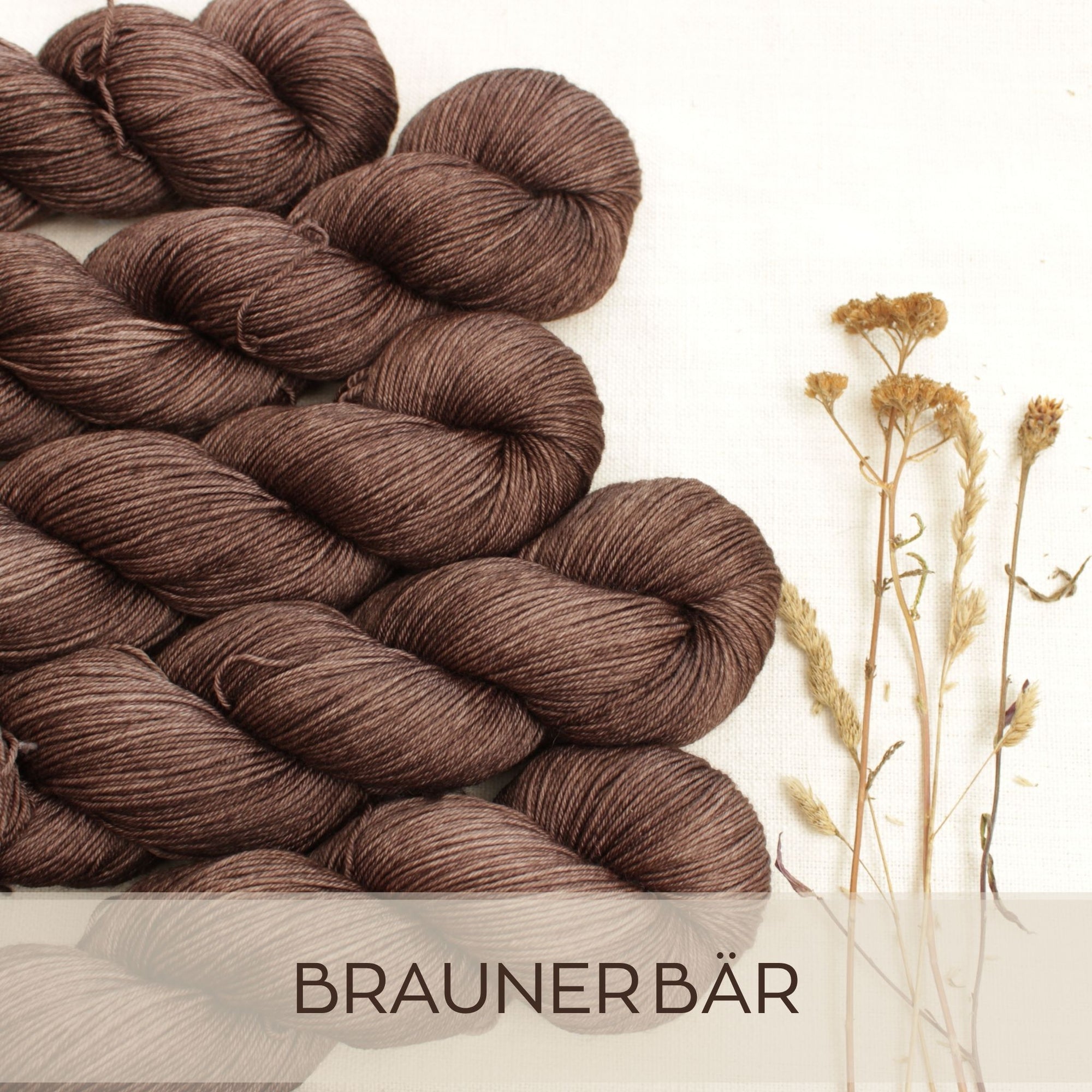 Brauner Bär - Merino Pur