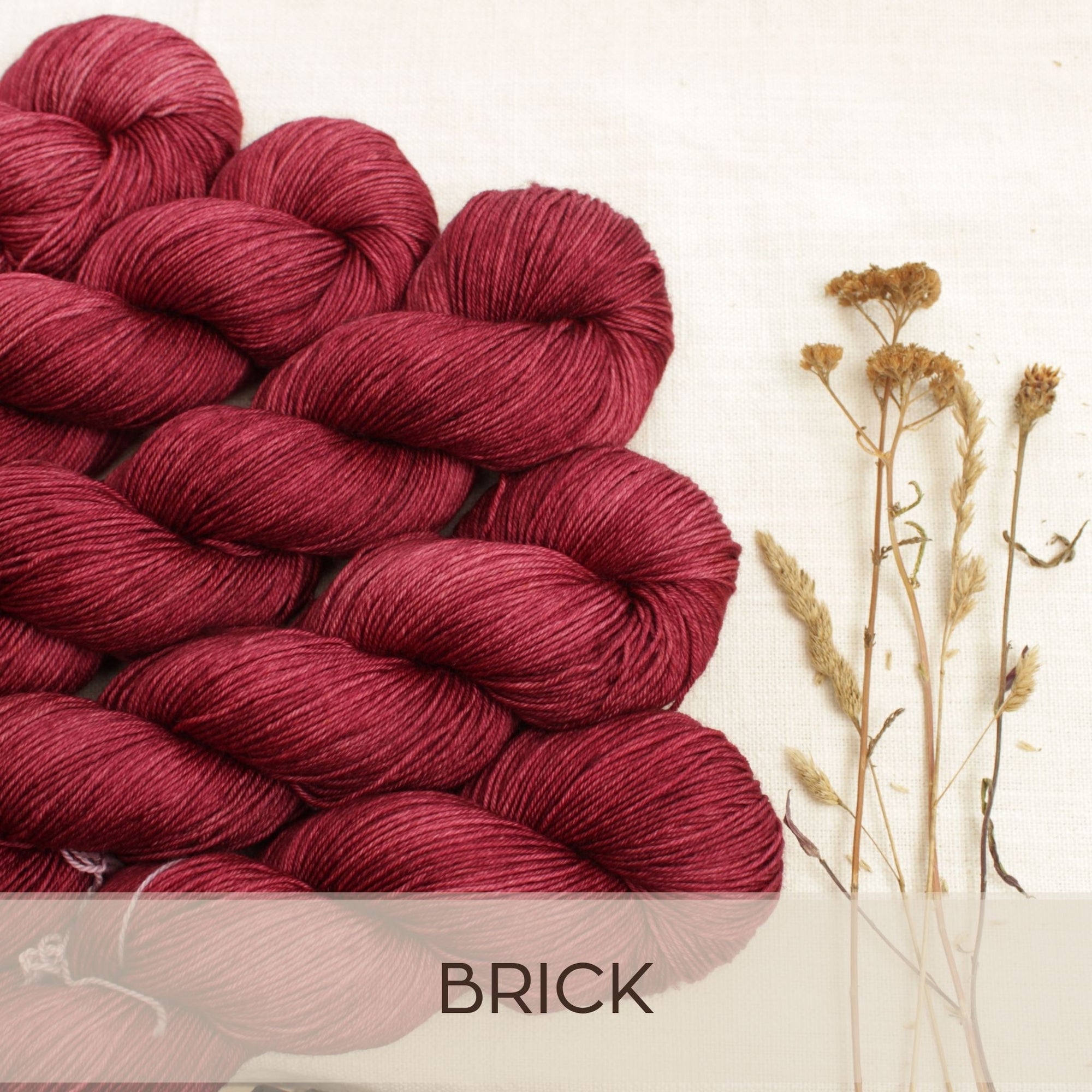 Brick - Merino Pur
