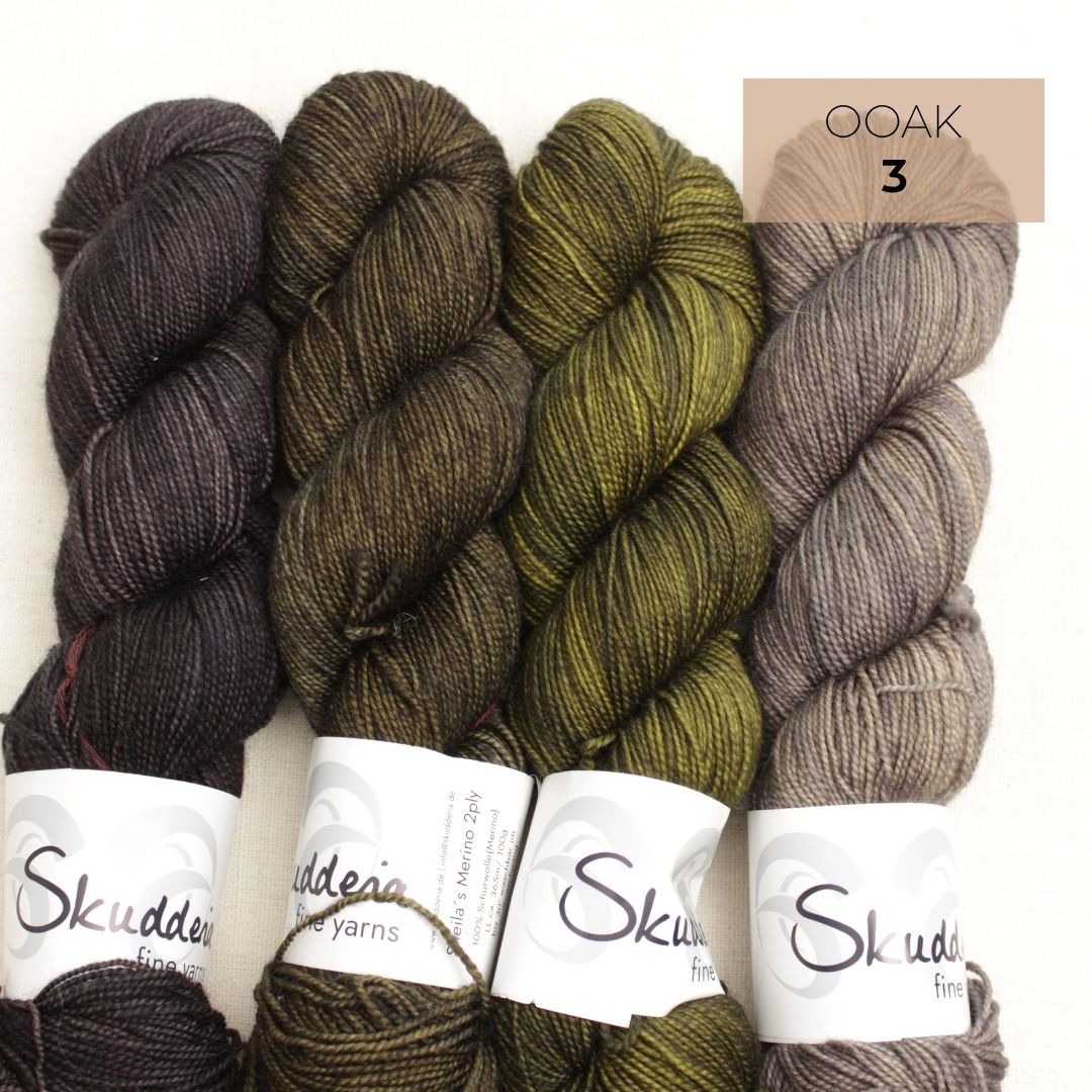 SHEILA´s MERINO 100 Garnsets OOAK