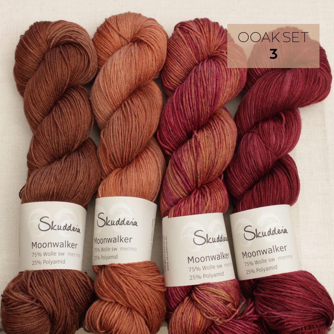 Moonwalker OOAK Garnsets 4er