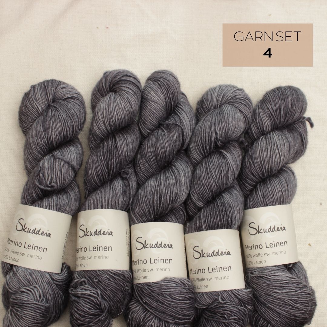 Merino Leinen OOAK Garnsets