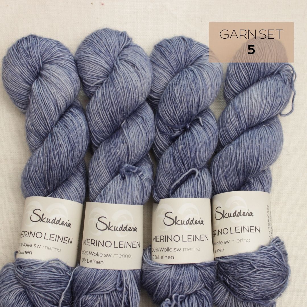 Merino Leinen OOAK Garnsets