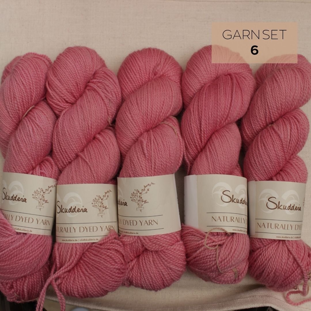 Semilla Sets mit Naturfarben gefärbt