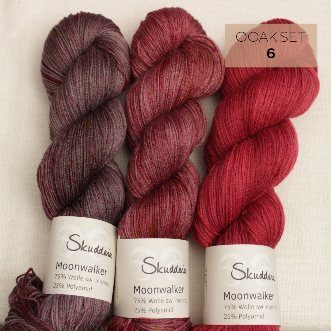 Moonwalker OOAK Garnsets 3er