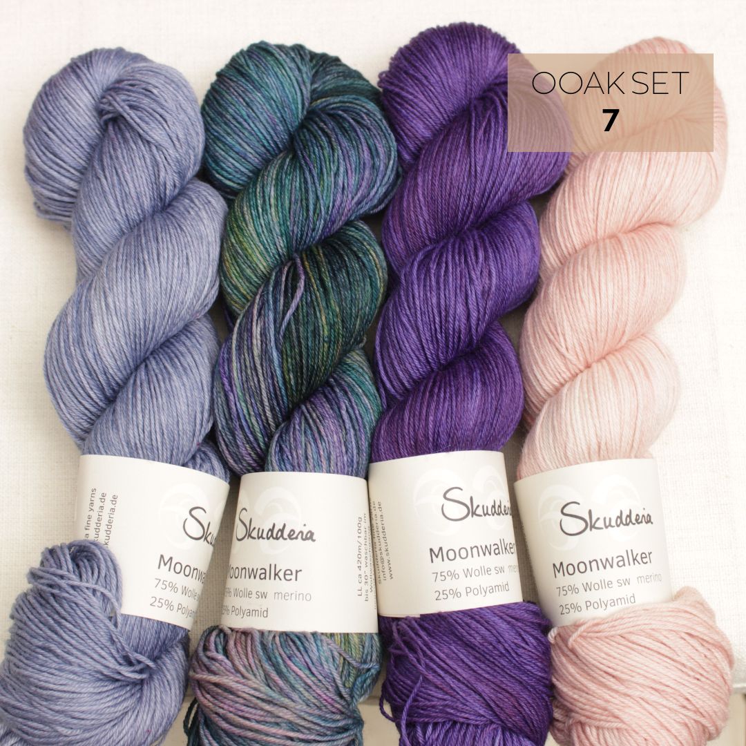 Moonwalker OOAK Garnsets 4er