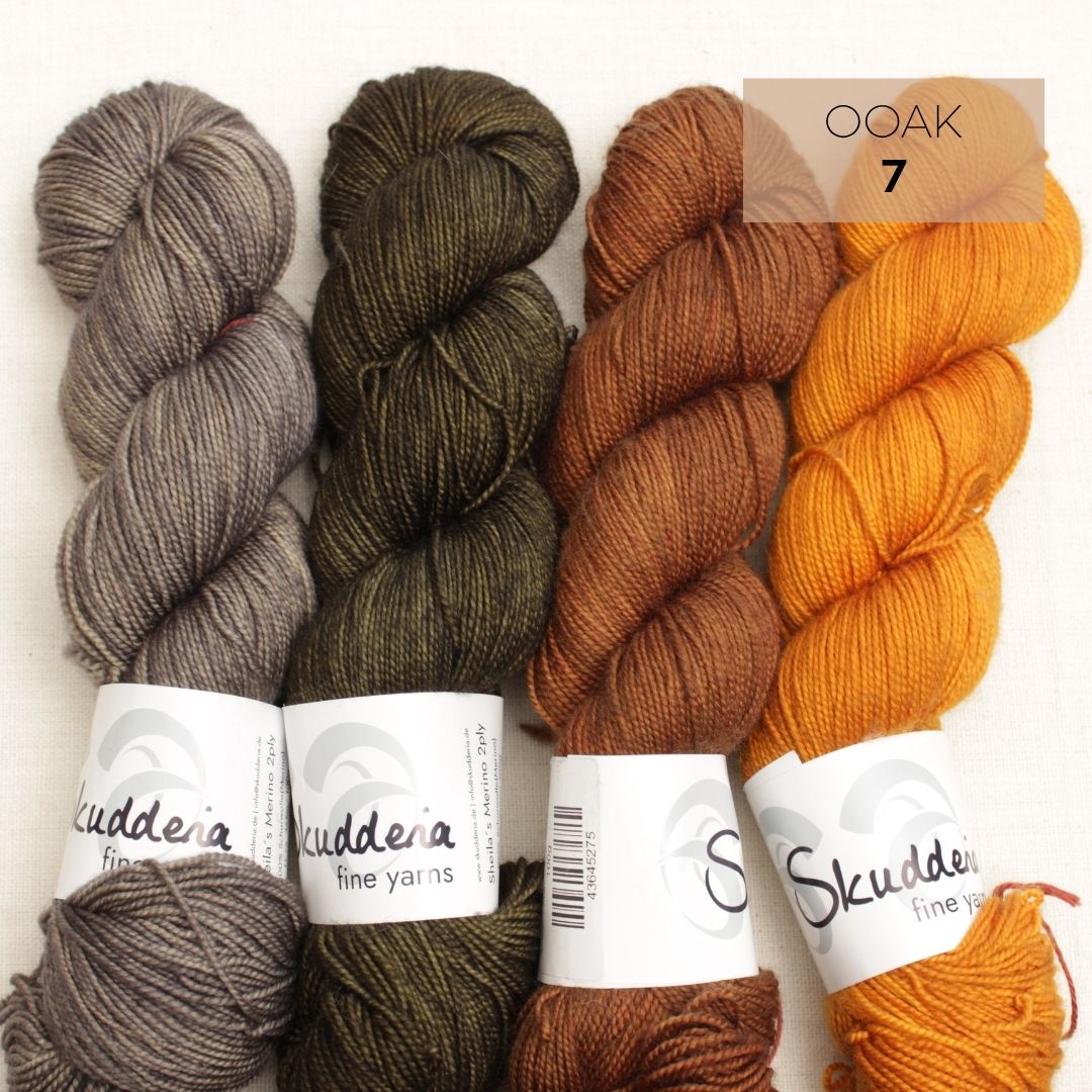 SHEILA´s MERINO 100 Garnsets OOAK