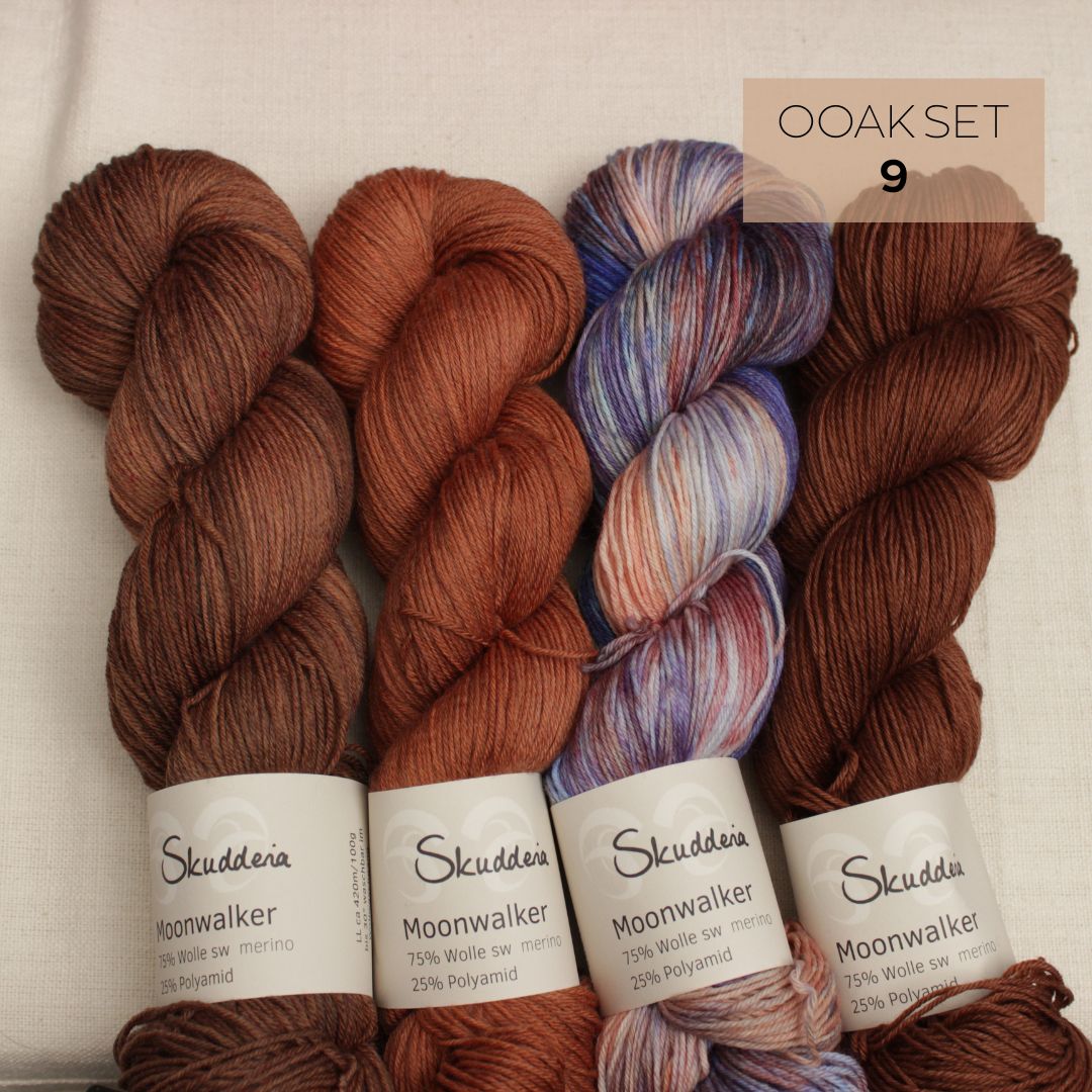Moonwalker OOAK Garnsets 4er