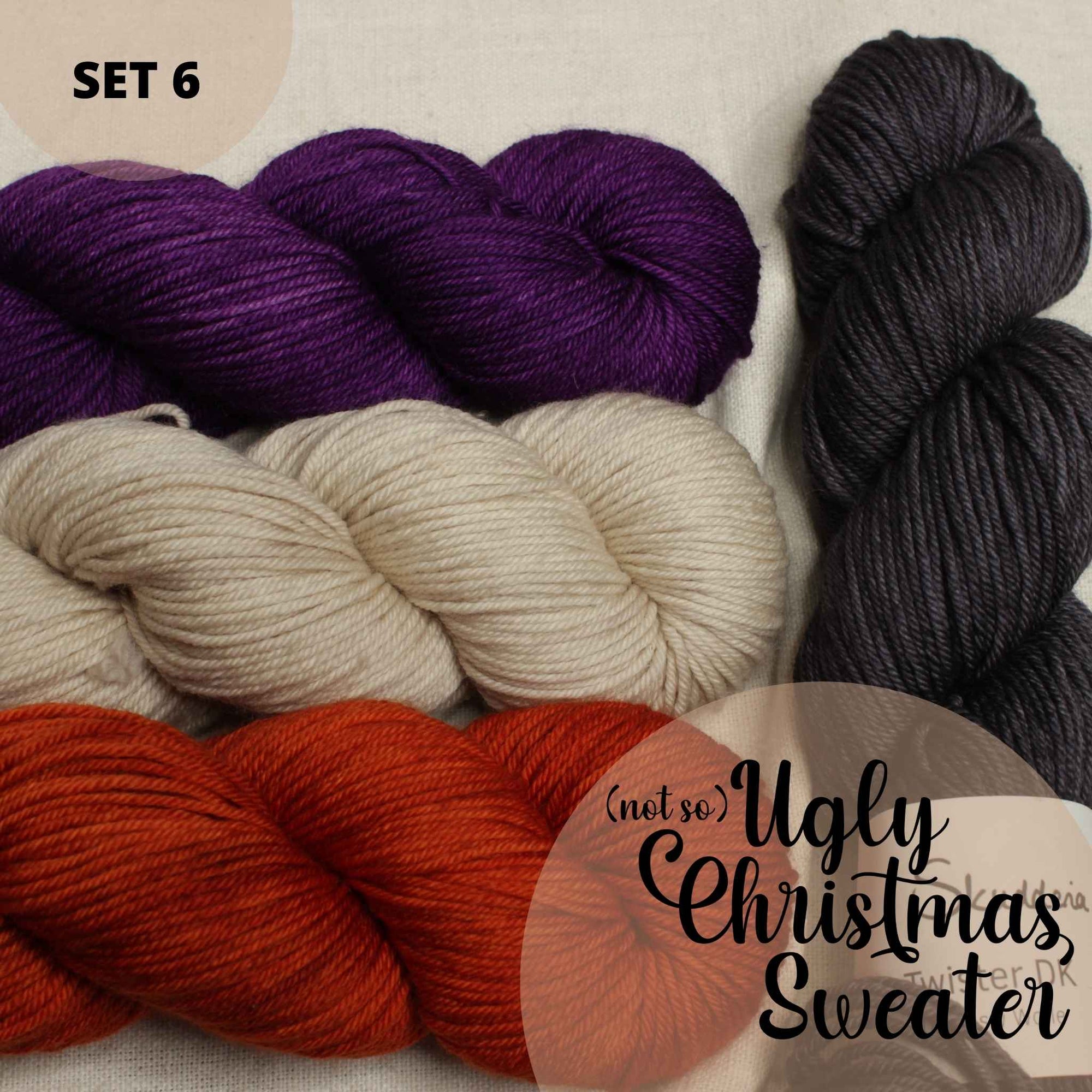 (not so) ugly Christmas Sweater Garnsets (KAL)