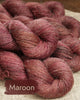 Maroon - Organic Woolin