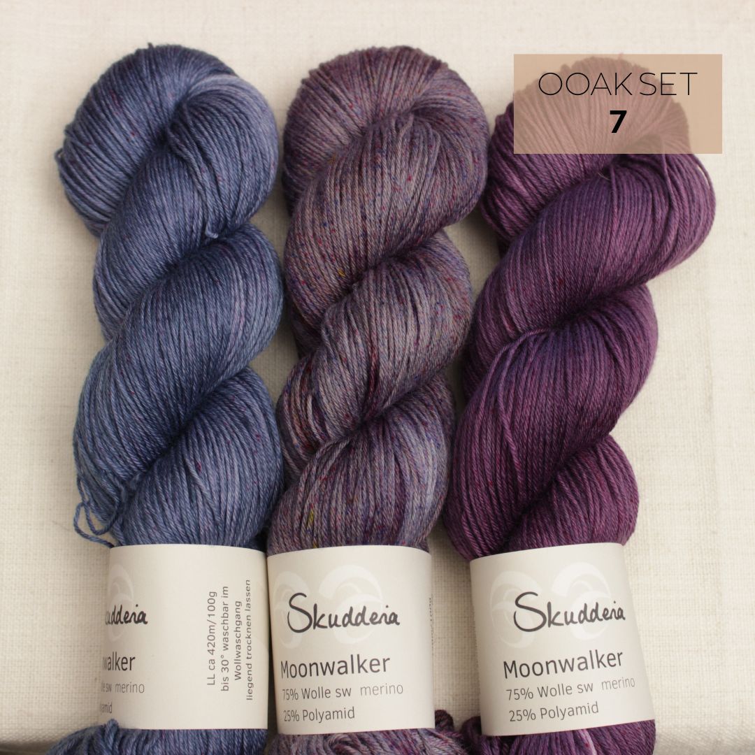 Moonwalker OOAK Garnsets 3er