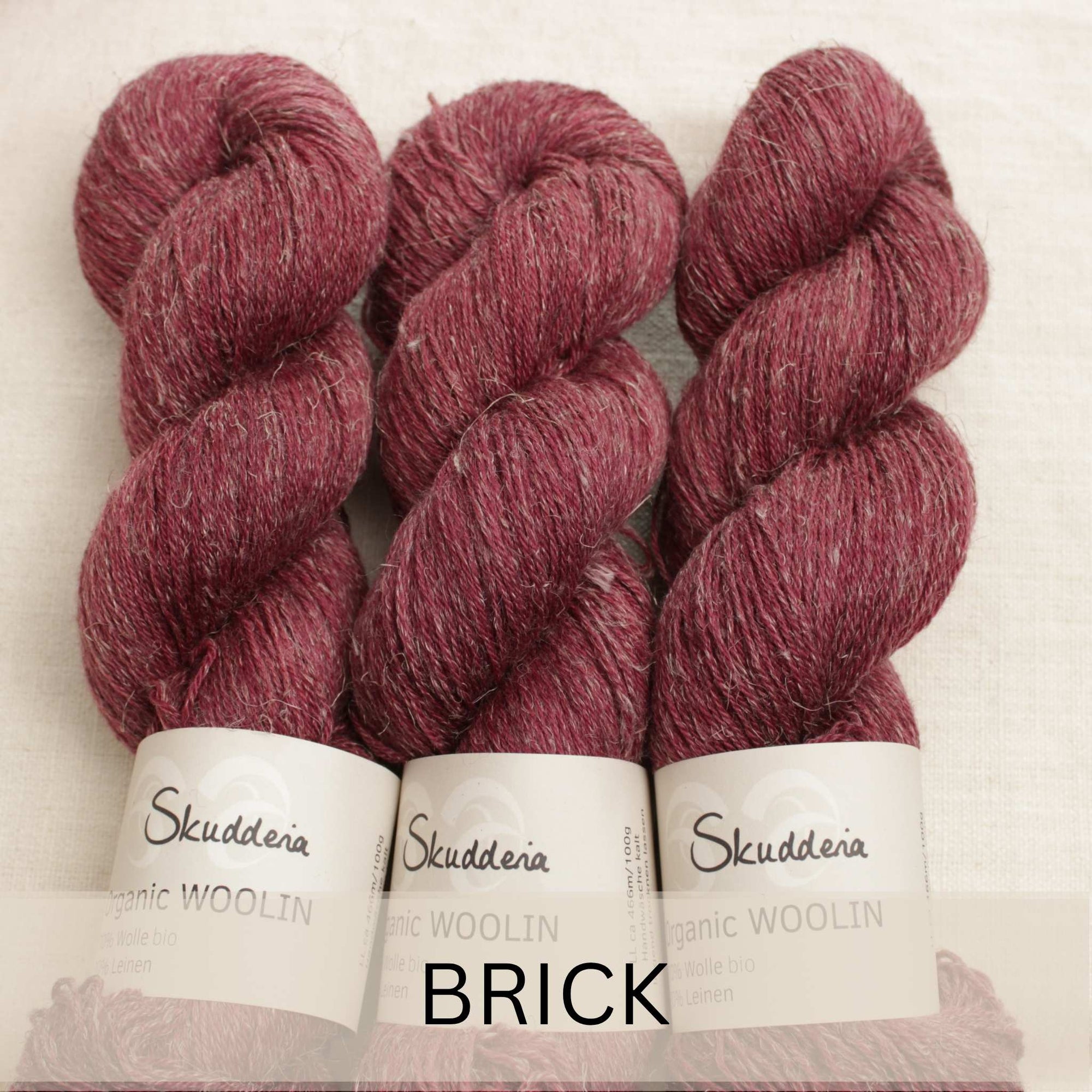 BRICK - Organic Woolin