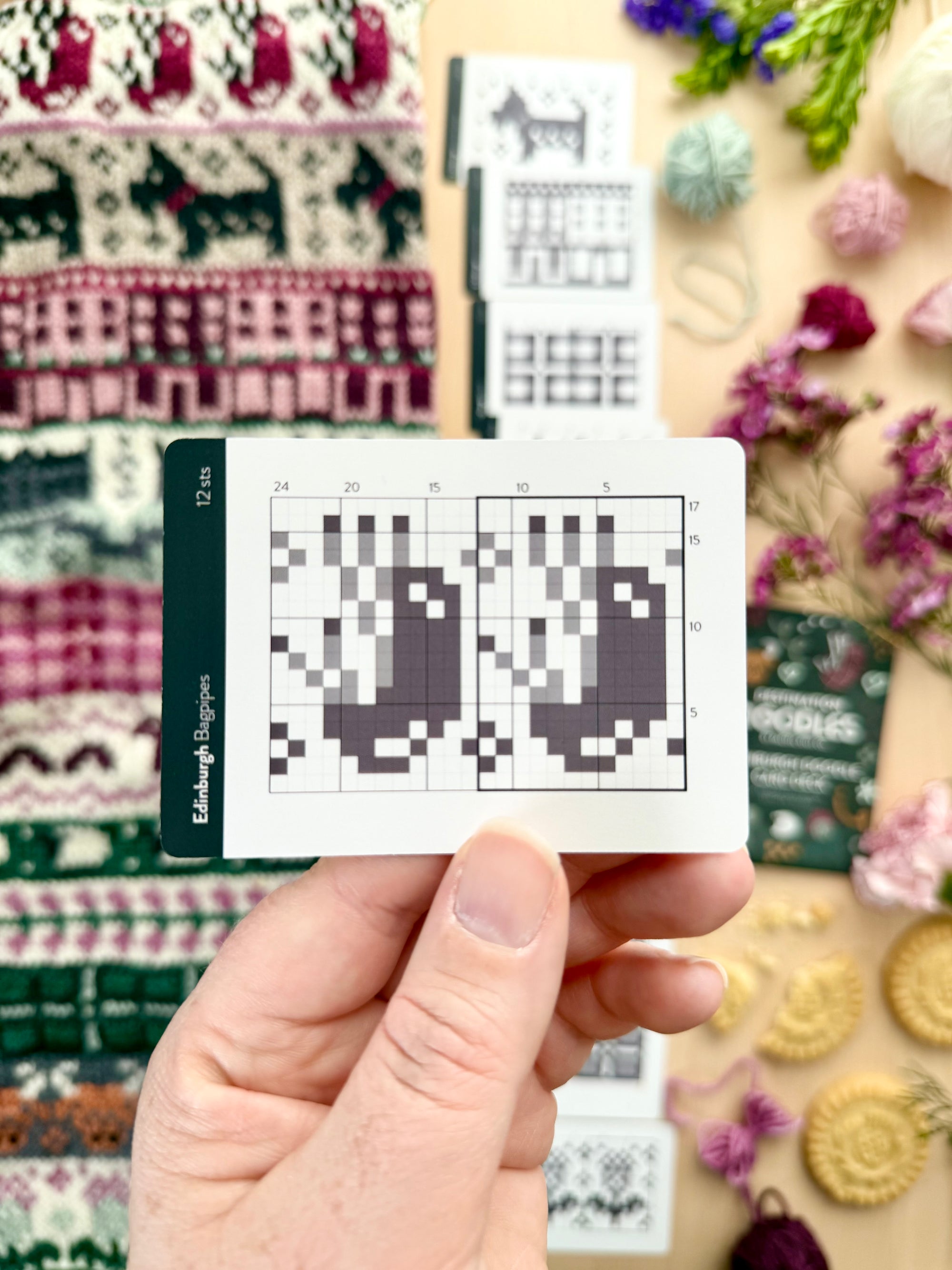 Destination Doodle Card Deck - EDINBURGH