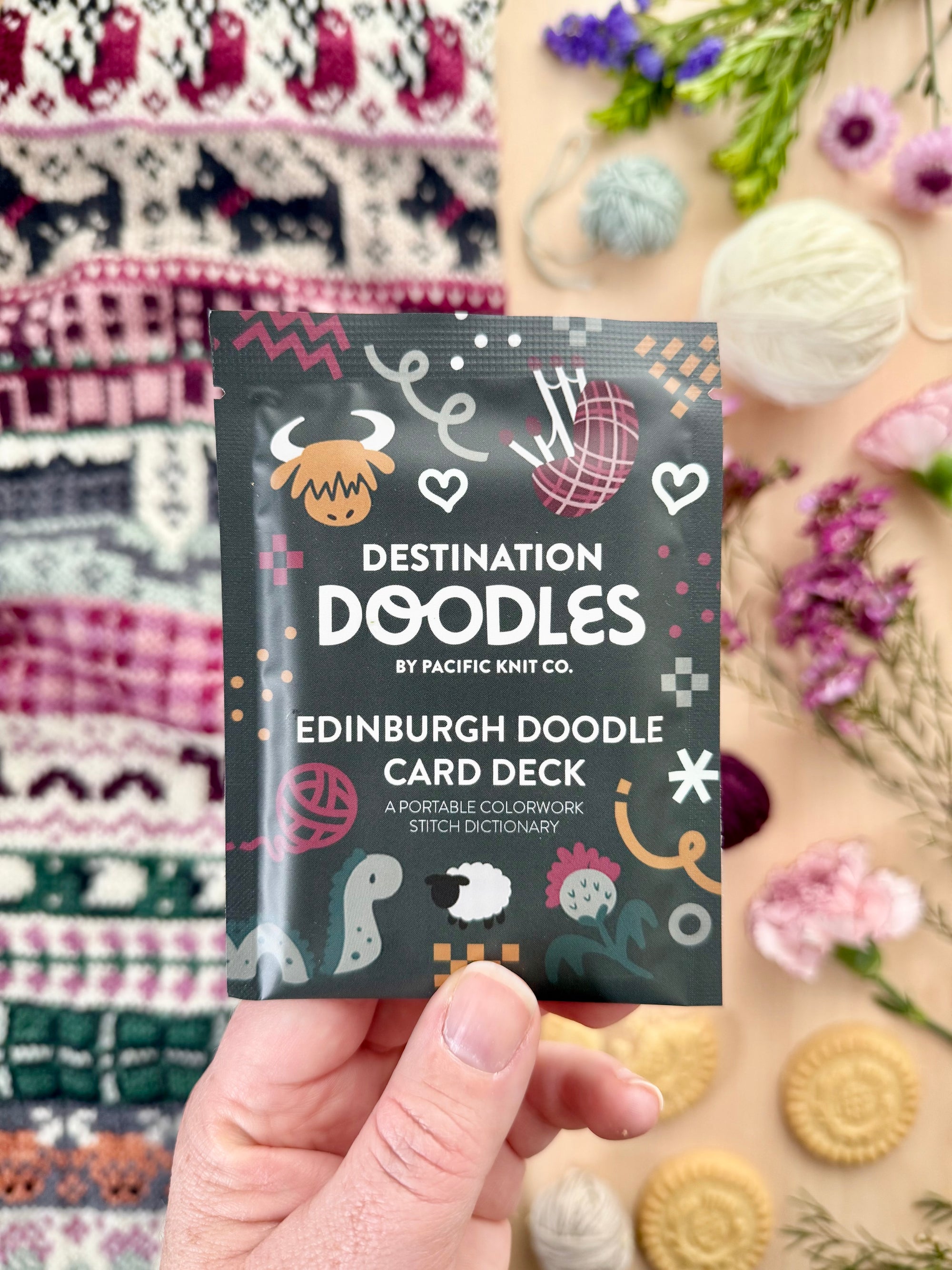 Destination Doodle Card Deck - EDINBURGH