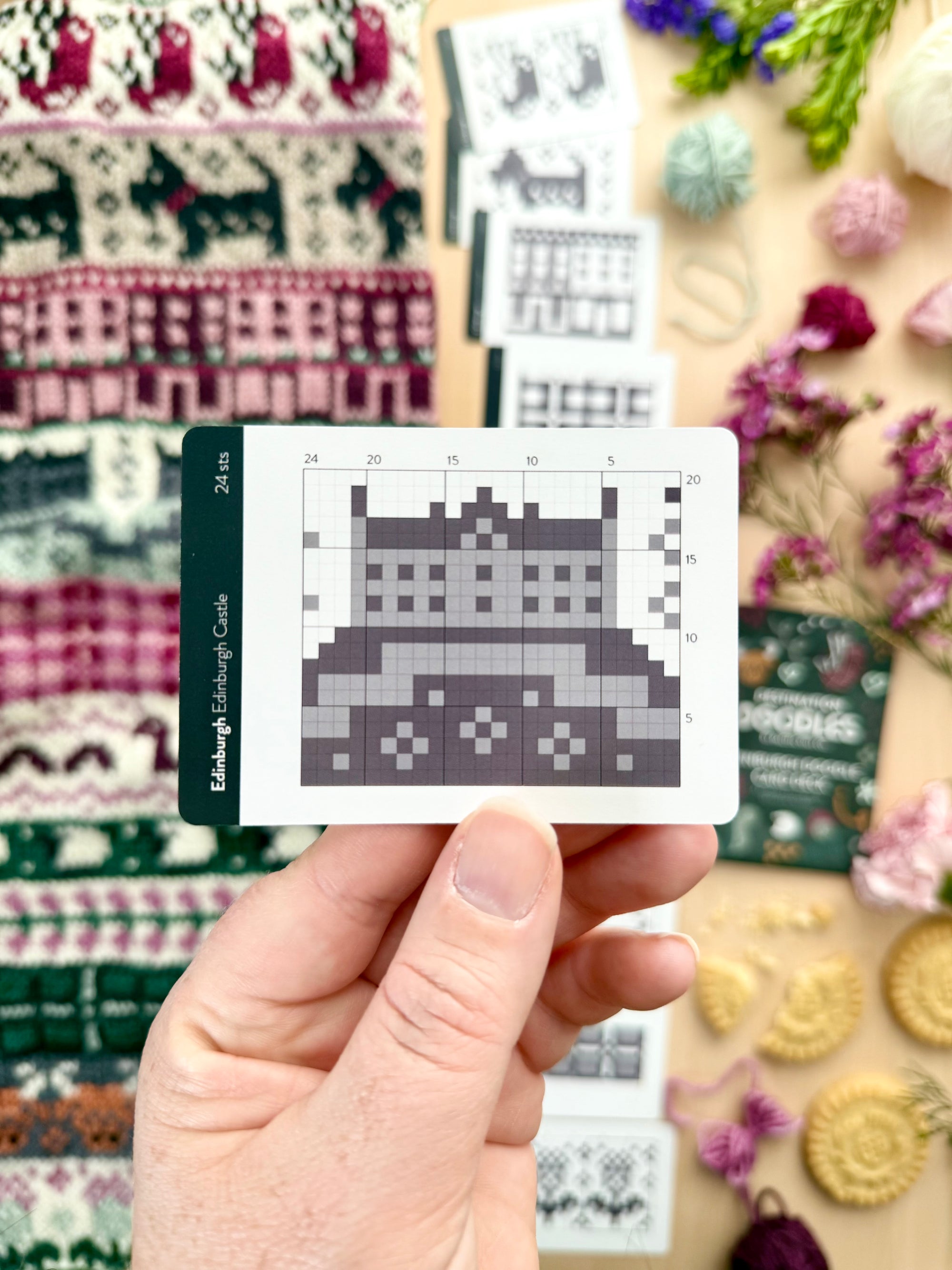 Destination Doodle Card Deck - EDINBURGH