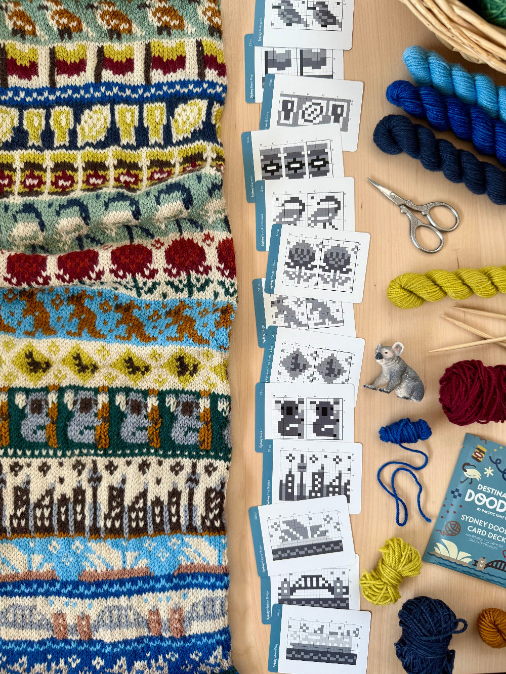 Destination Doodle Card Deck - SYDNEY