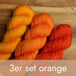 3er set orange