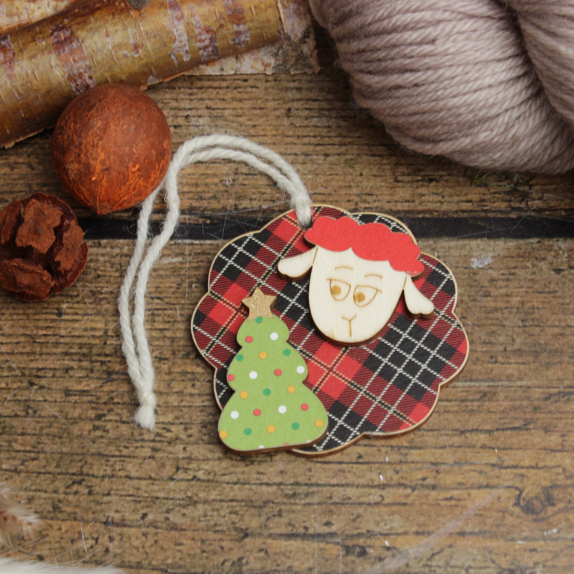 Merry Sheep - schafiger Weihnachtsschmuck